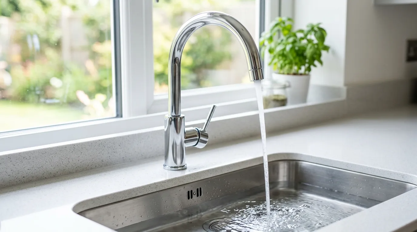 Local Plumbing Master Pros same day plumber fixing a faucet in Moline Acres, MO